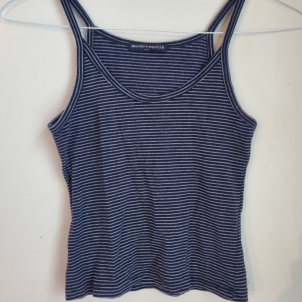 Brandy Melville striped cami tank top